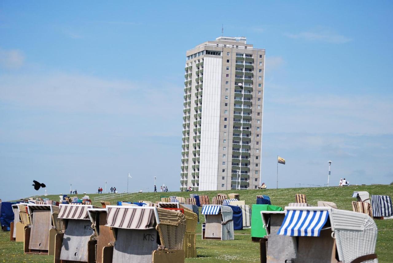 Hochhaus Seeblick Appartement 42 Busum Bagian luar foto
