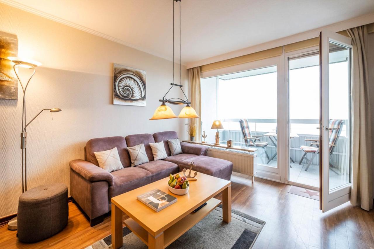 Hochhaus Seeblick Appartement 42 Busum Bagian luar foto